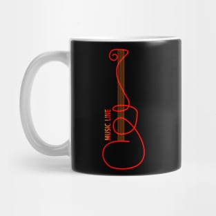 MUSIC LINE (color) Mug